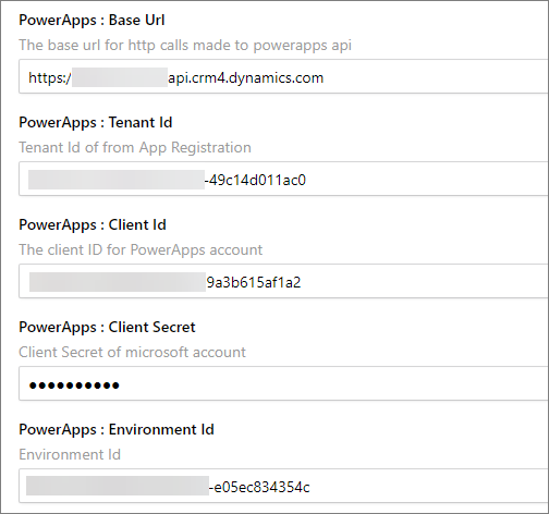 Input Microsoft Purview credentials
