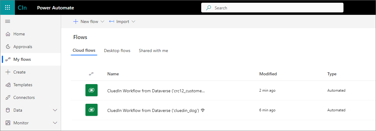 Power Automate Workflows
