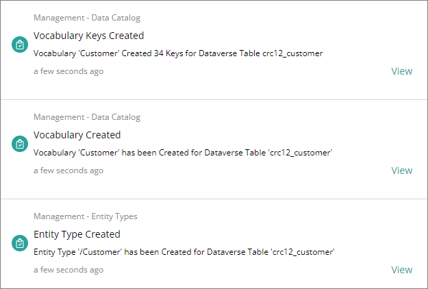 Sync Dataverse Table Notification